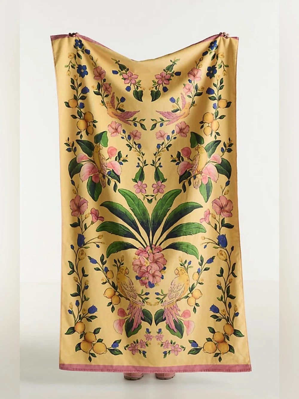 NEW Anthropologie x Farm Rio Printed Beach Towel, 40 x 70”